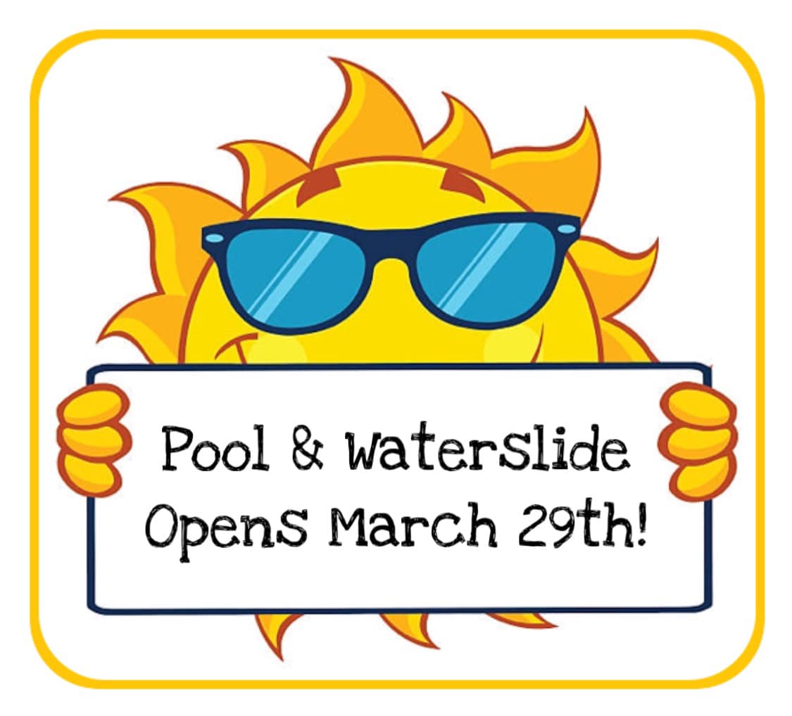 opening pool slide